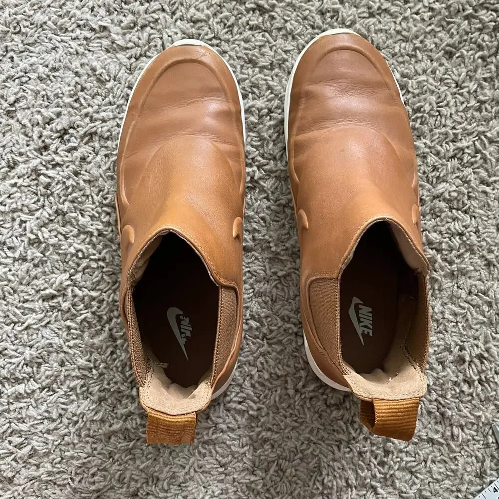 Nike Women's Air Max Thea Mid Sneaker Boots Chelsea boot in Ale Brown size 8.5